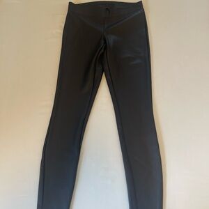 Express Black Faux Leather Pants